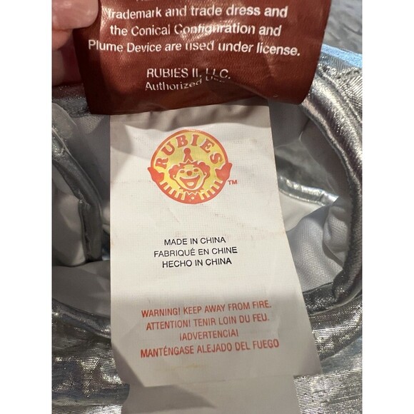 Rubies Hershey Kiss Candy Halloween Costume Chocolate Baby Toddler One Size - Picture 7 of 11